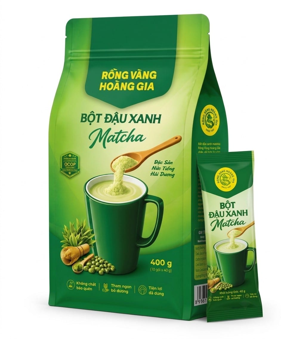 Bột đậu xanh Matcha