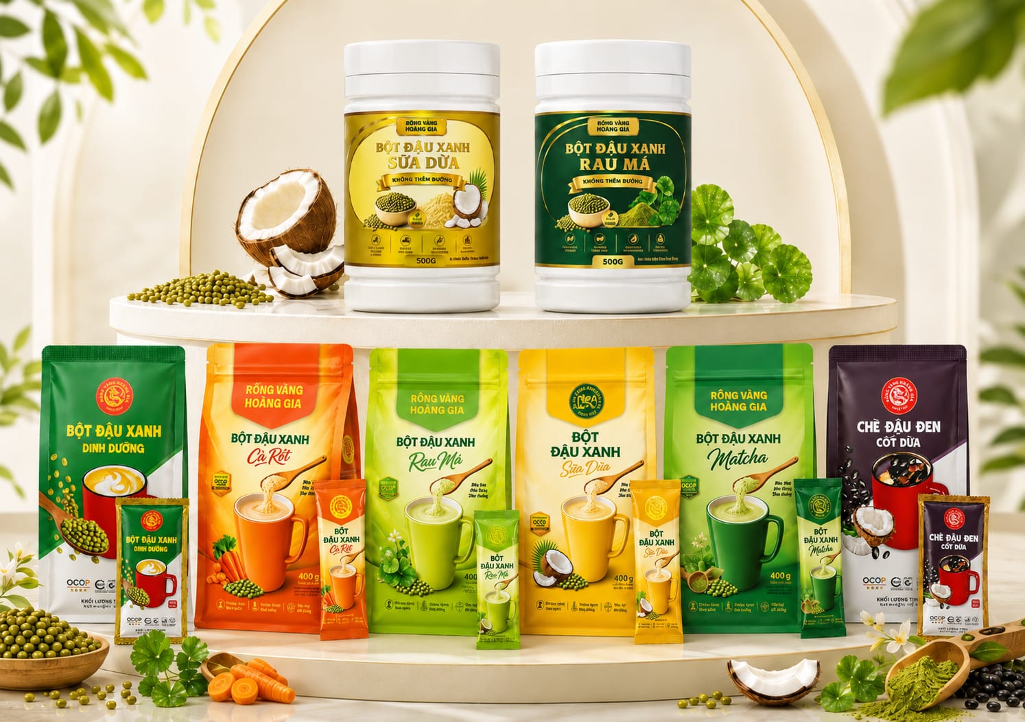 Bột đậu các loại