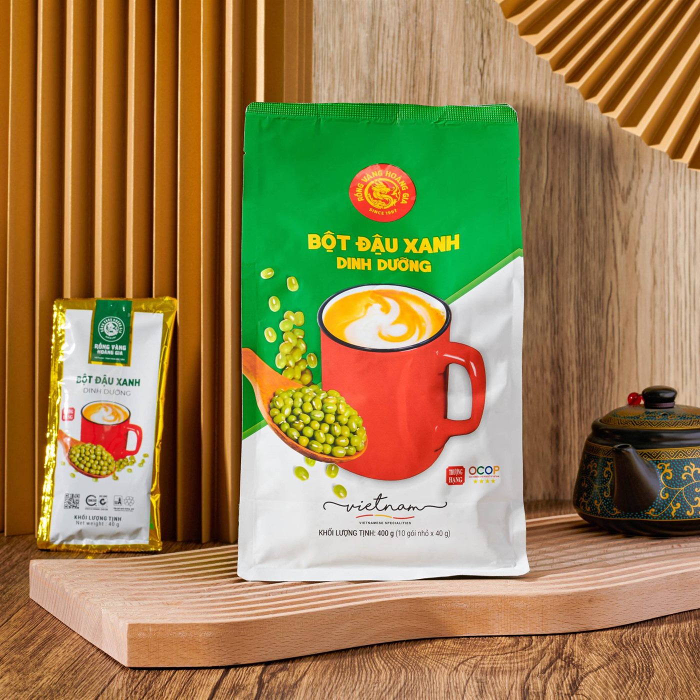 Bột đậu xanh & Chè đậu đen
